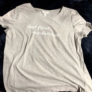 1901 Nordstrom Nordy Girl Tee Shirt Size Lg Petite